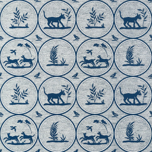 Thibaut Dooley Behang T14348 - Navy