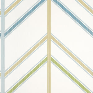 Thibaut Ventura Behang T14357 - Beige and Spa Blue