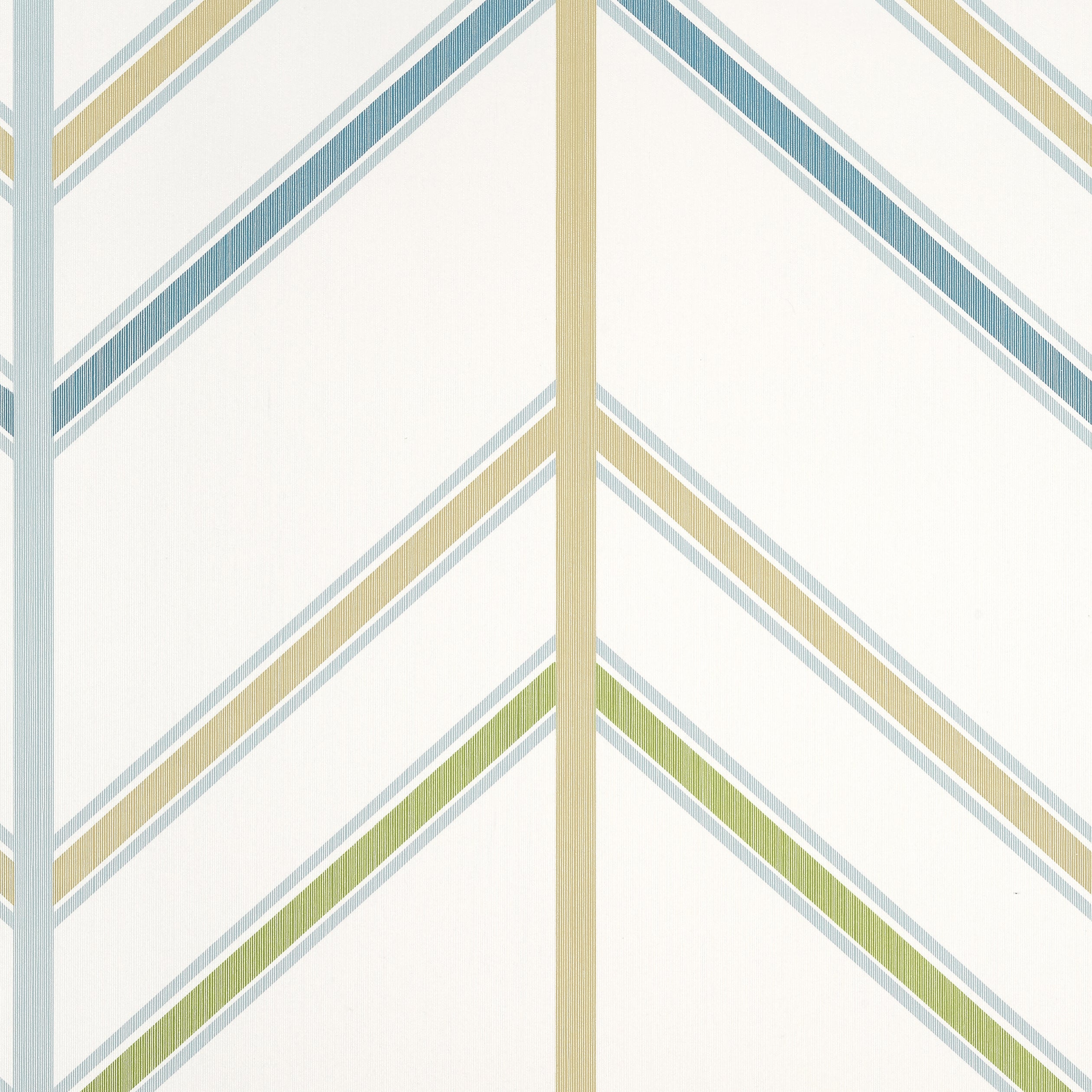 Thibaut Ventura Behang T14357 - Beige and Spa Blue