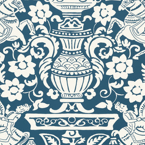 Thibaut Galway Behang T14362 - Navy