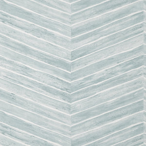 Thibaut Wood Herringbone Behang T14571 - Slate