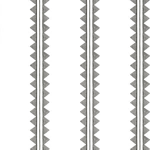Thibaut Agave Stripe Behang T16232 - Black