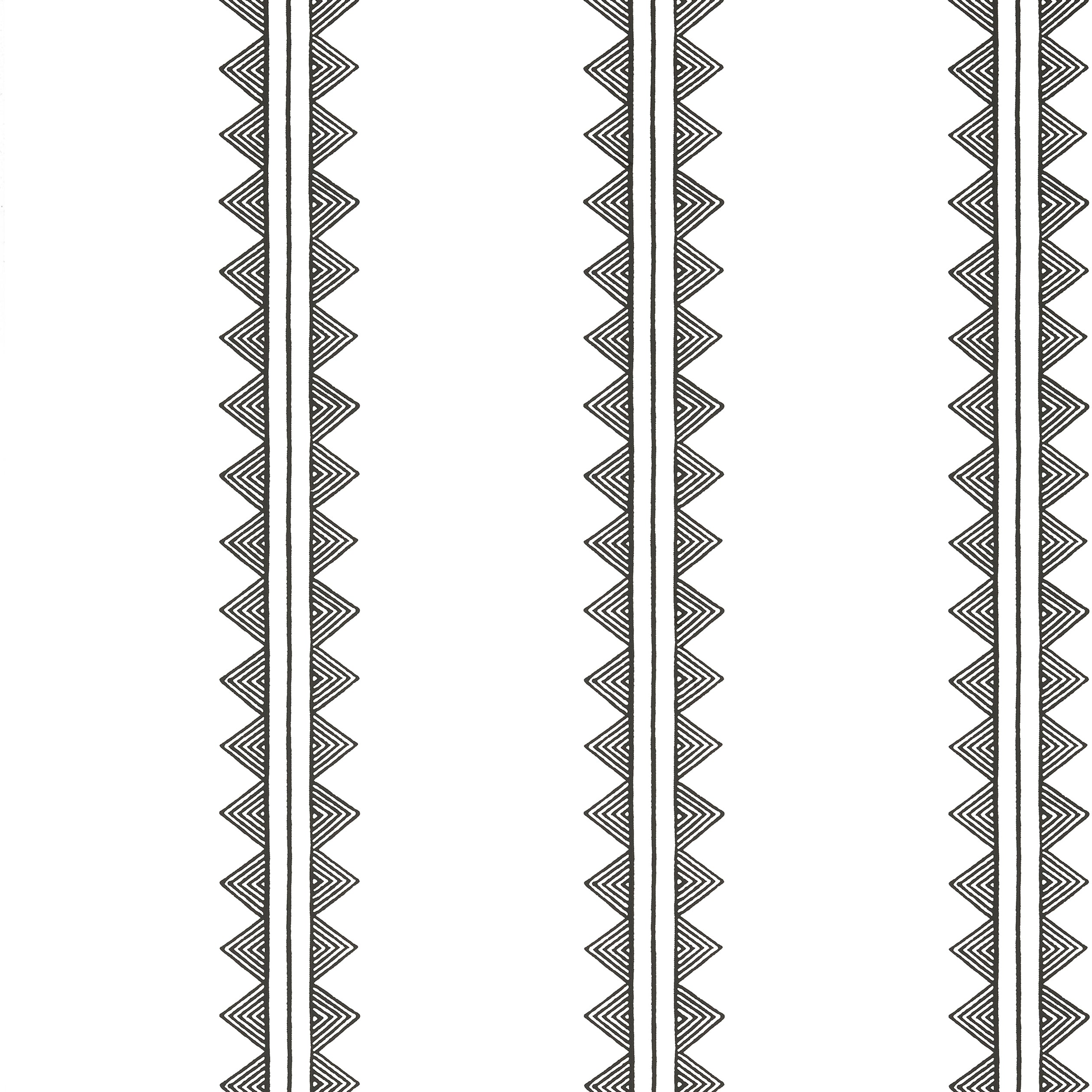 Thibaut Agave Stripe Behang T16232 - Black