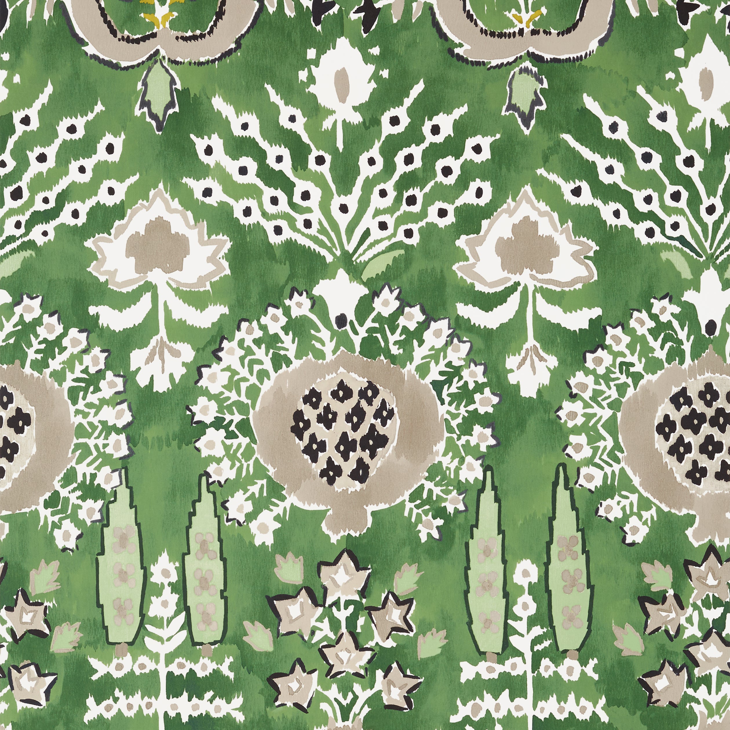 Thibaut Mendoza Suzani Behang T16242 - Green