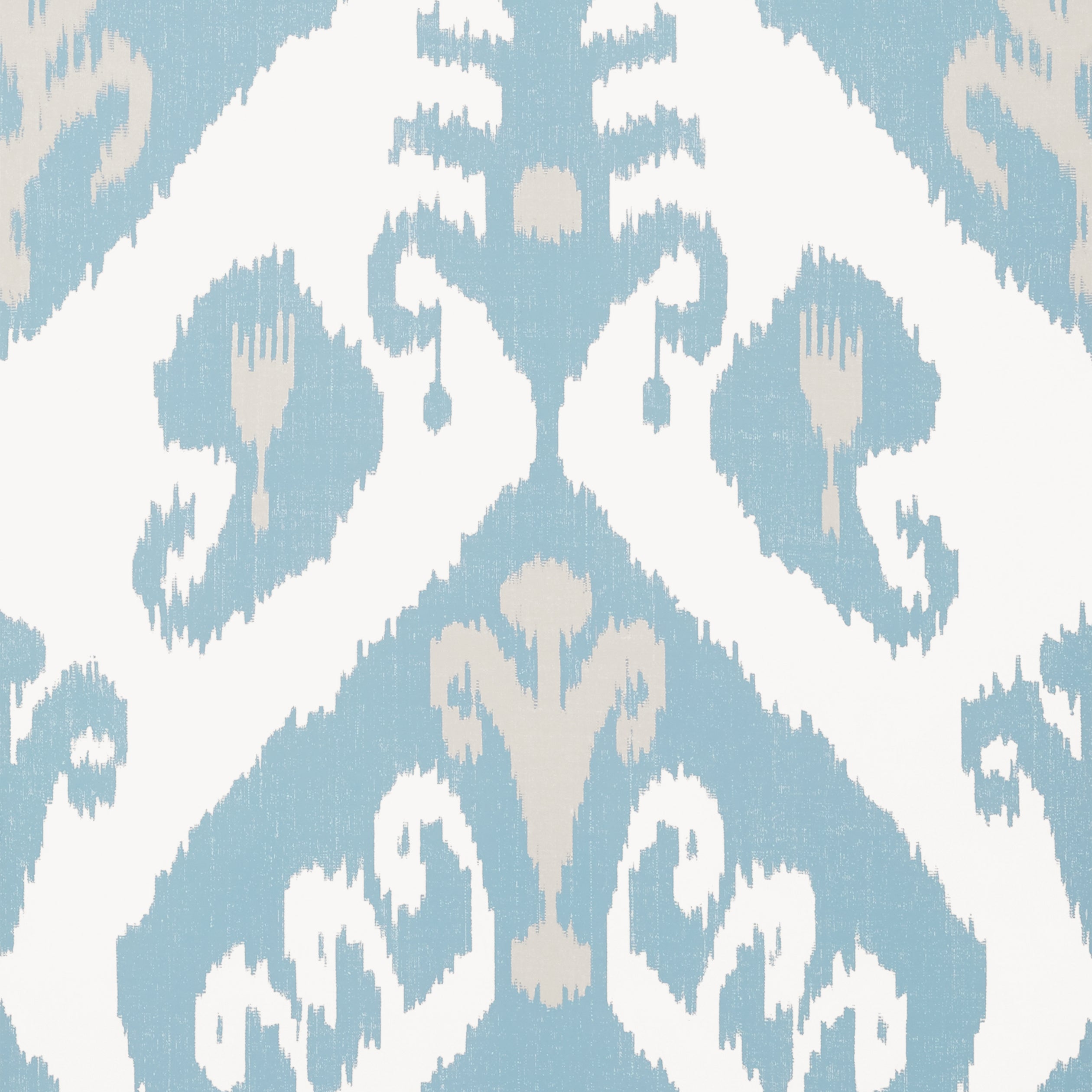 Thibaut Indies Ikat Behang T16248 - French Blue