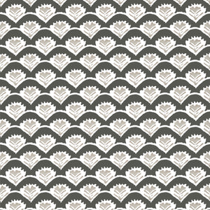 Thibaut Emily Behang T16252 - Black and Beige