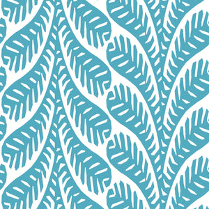 Thibaut Ginger Behang T20833 - Turquoise