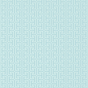 Thibaut T-square Behang T20864 - Spa Blue