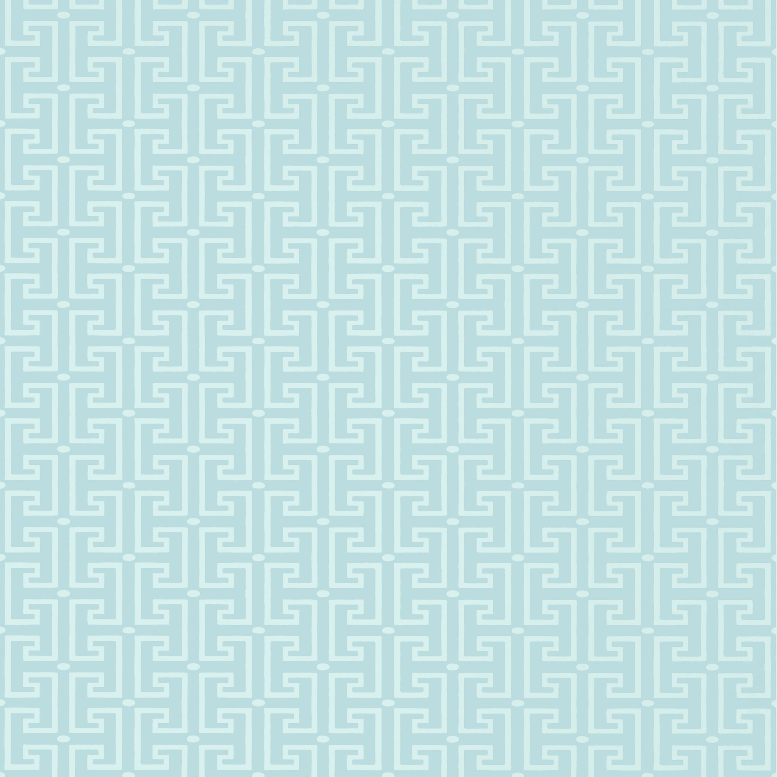 Thibaut T-square Behang T20864 - Spa Blue