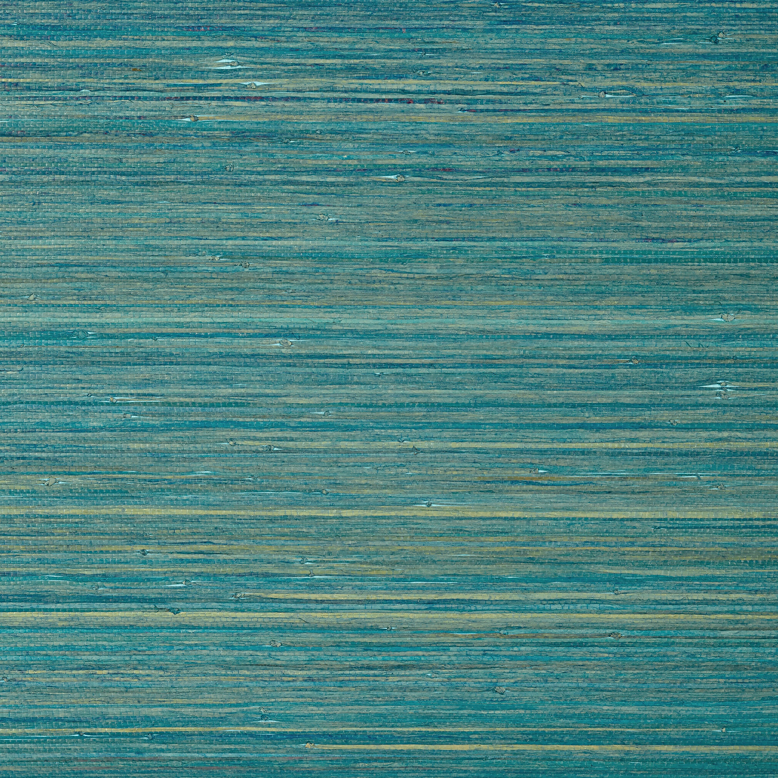 Thibaut Raffia Palm Behang T24073 - Turquoise