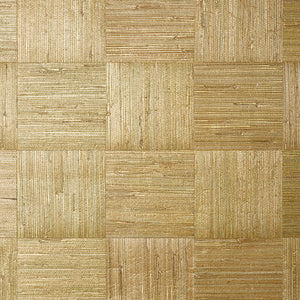 Thibaut Mosaic Weave Behang T24075 - Metallic Gold