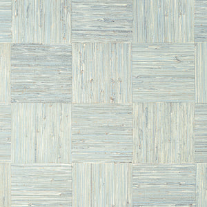 Thibaut Mosaic Weave Behang T24080 - Aqua