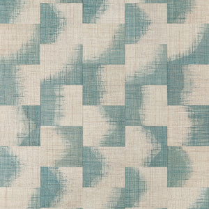 Thibaut Raffia Squares Behang T24429 - Mineral