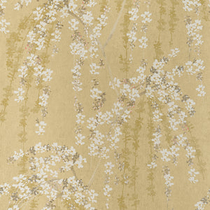Thibaut Weeping Blossom Behang T24455 - Gold
