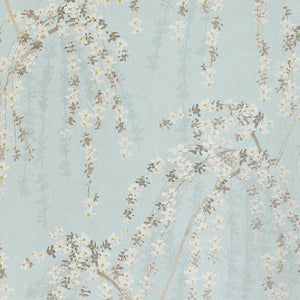 Thibaut Weeping Blossom Behang T24456 - Blue