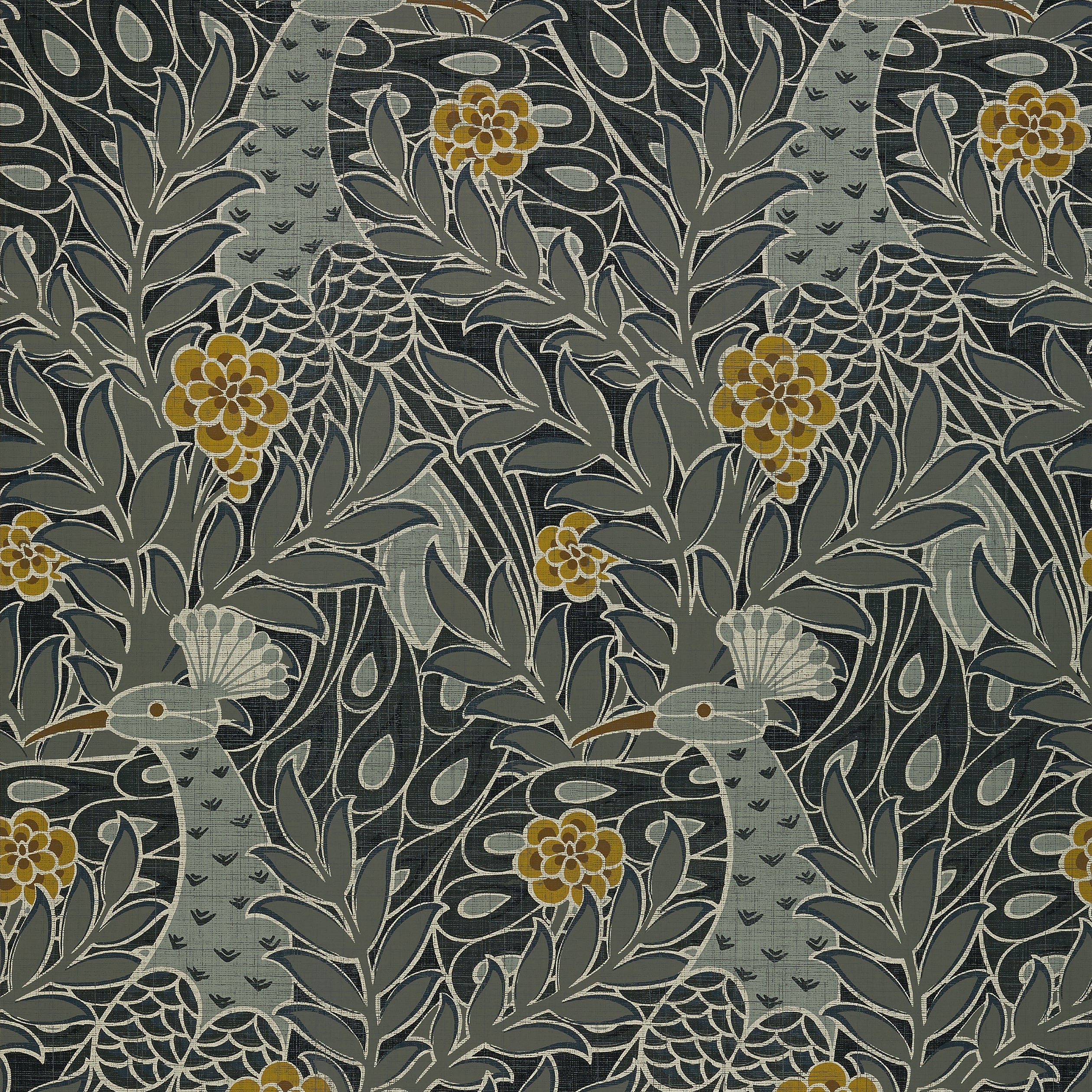 Thibaut Desmond Behang T2919 - Black and Charcoal