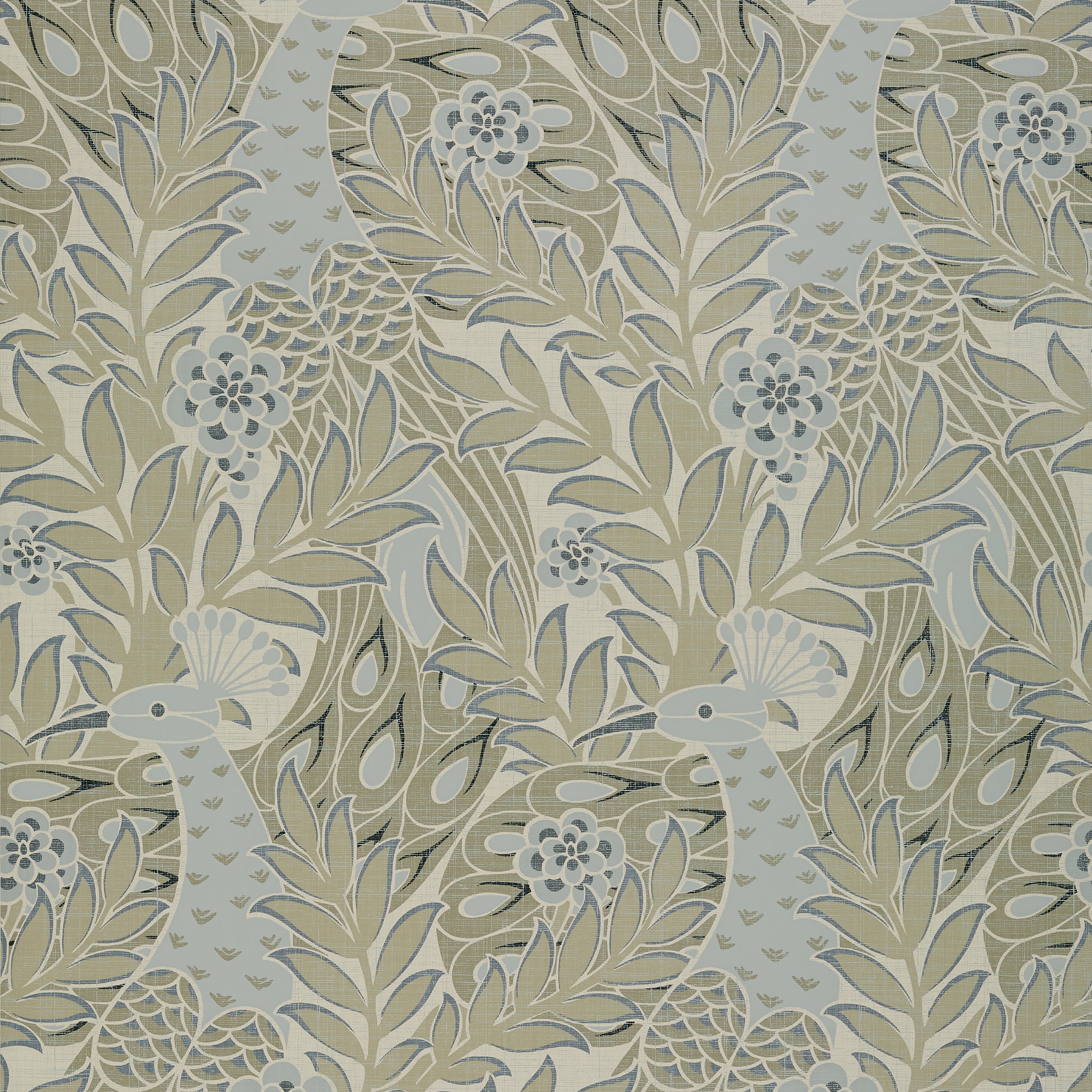 Thibaut Desmond Behang T2921 - Beige and Grey