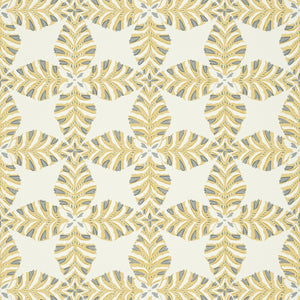 Thibaut Starleaf Behang T2970 - Yellow