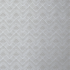Thibaut Oslo Chevron Behang T2991 - Metallic Silver