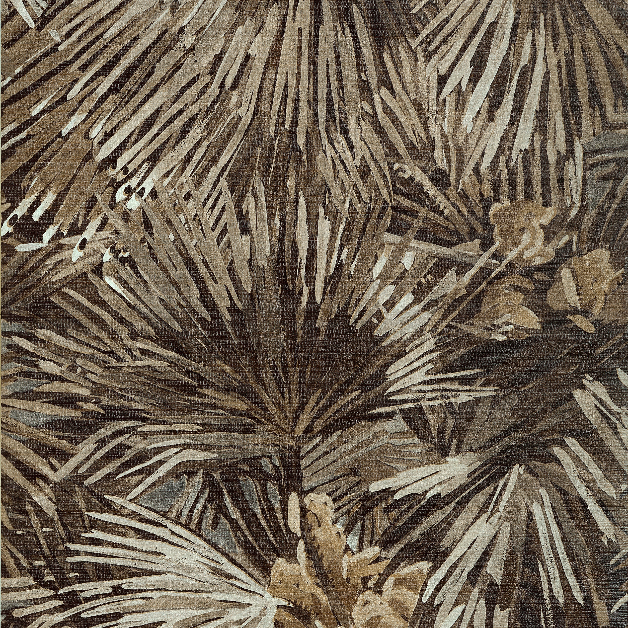 Thibaut Palmier Behang T34008 - Brown