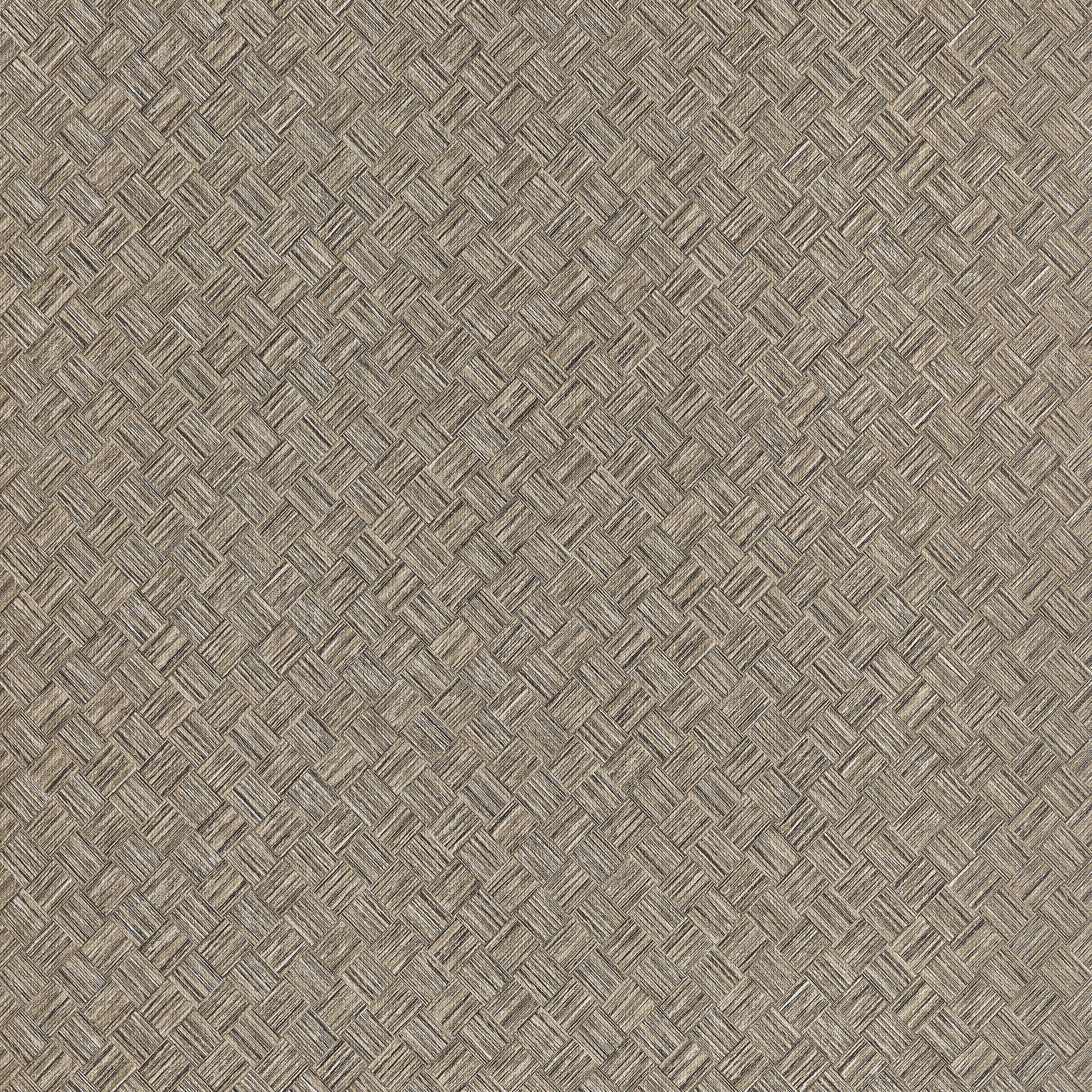 Thibaut Saddle Weave Behang T34060 - Taupe