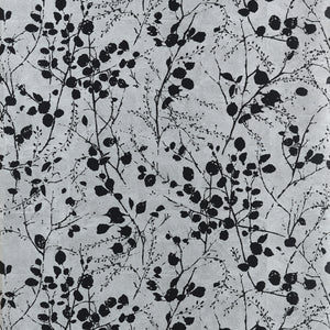 Thibaut Katamari Bud Behang T34095 - Silver and Black