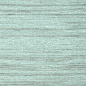 Thibaut Woody Grass Behang T351 - Aqua and Grey