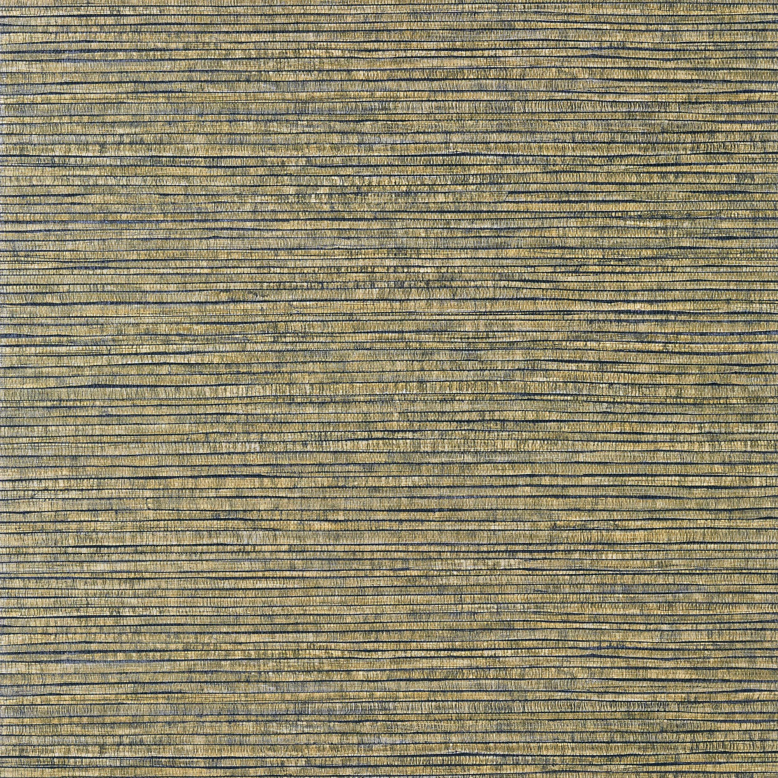 Thibaut Woody Grass Behang T353 - Metallic Gold and Silver