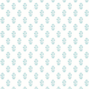 Thibaut Corwin Behang T36401 - Seaglass on White