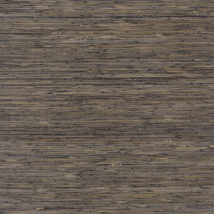 Thibaut Bamboo Weave Behang T3687 - Charcoal