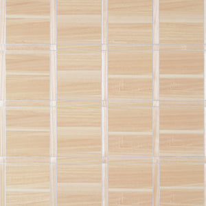 Thibaut Wood Panel Behang T41002 - Natural and Metallic Silver