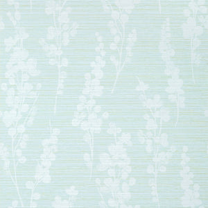 Thibaut Spring Blooms Behang T41051 - Soft Green and Blue