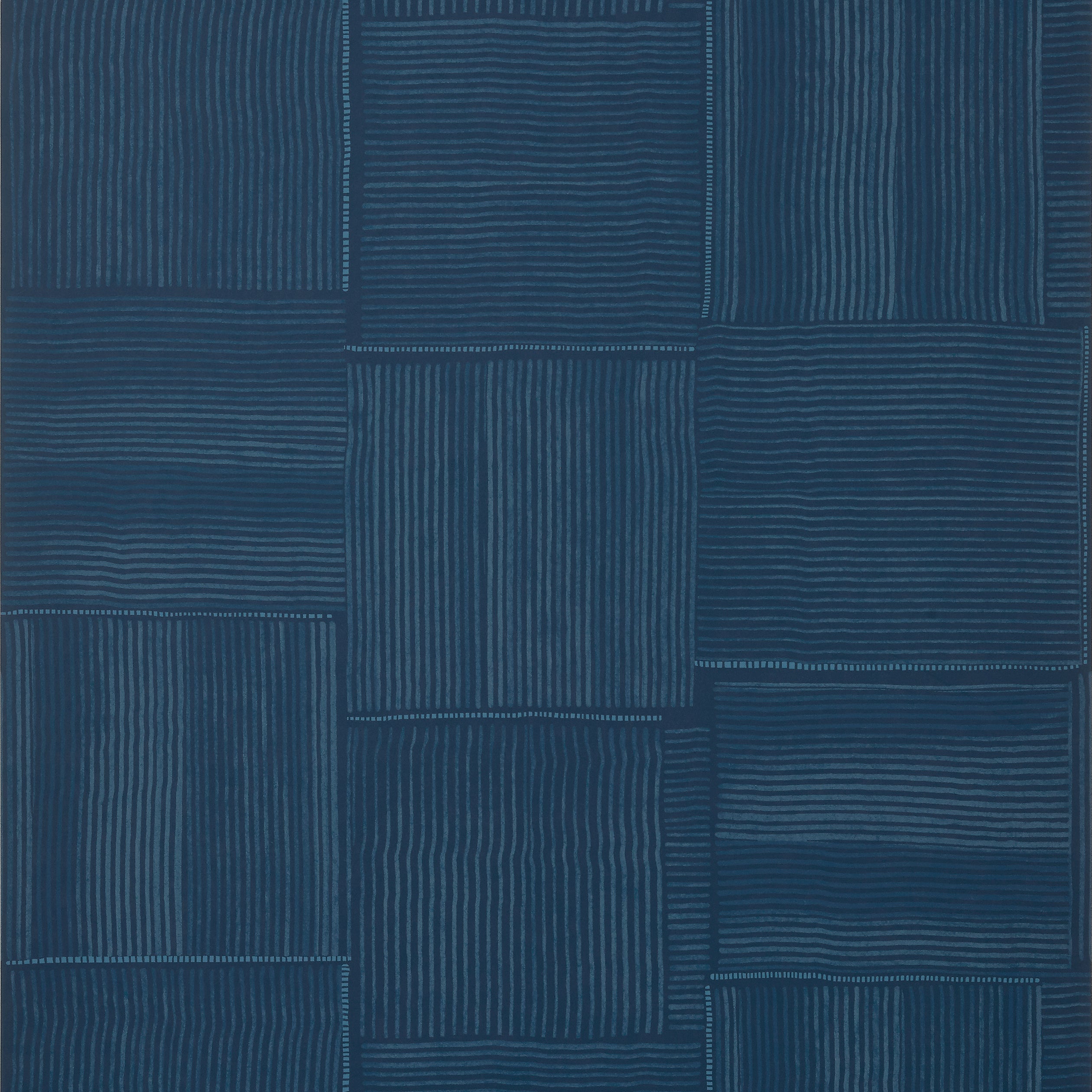 Thibaut Hayworth Behang T420 - Navy