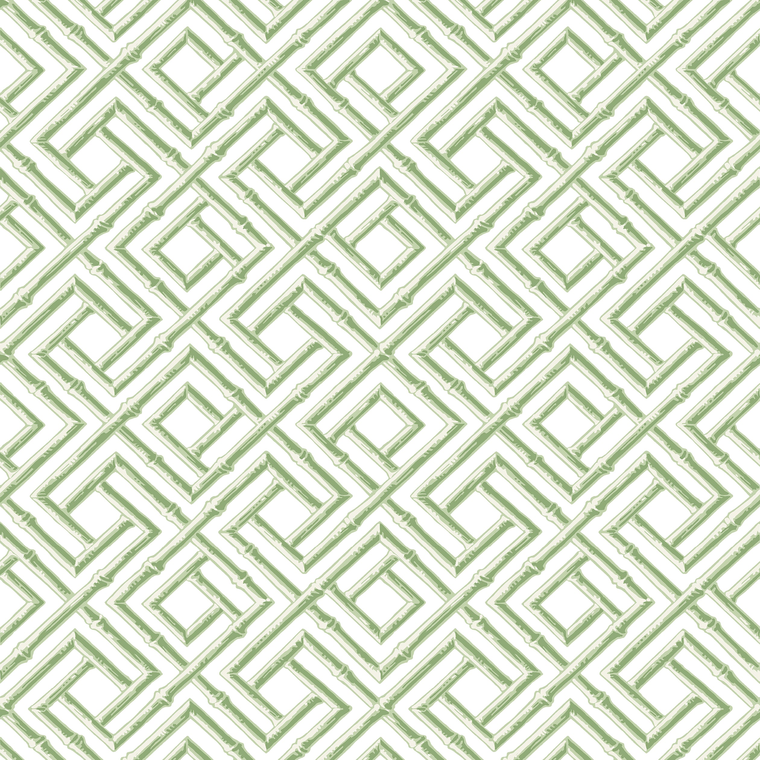 Thibaut French Lattice Behang T42049 - Green