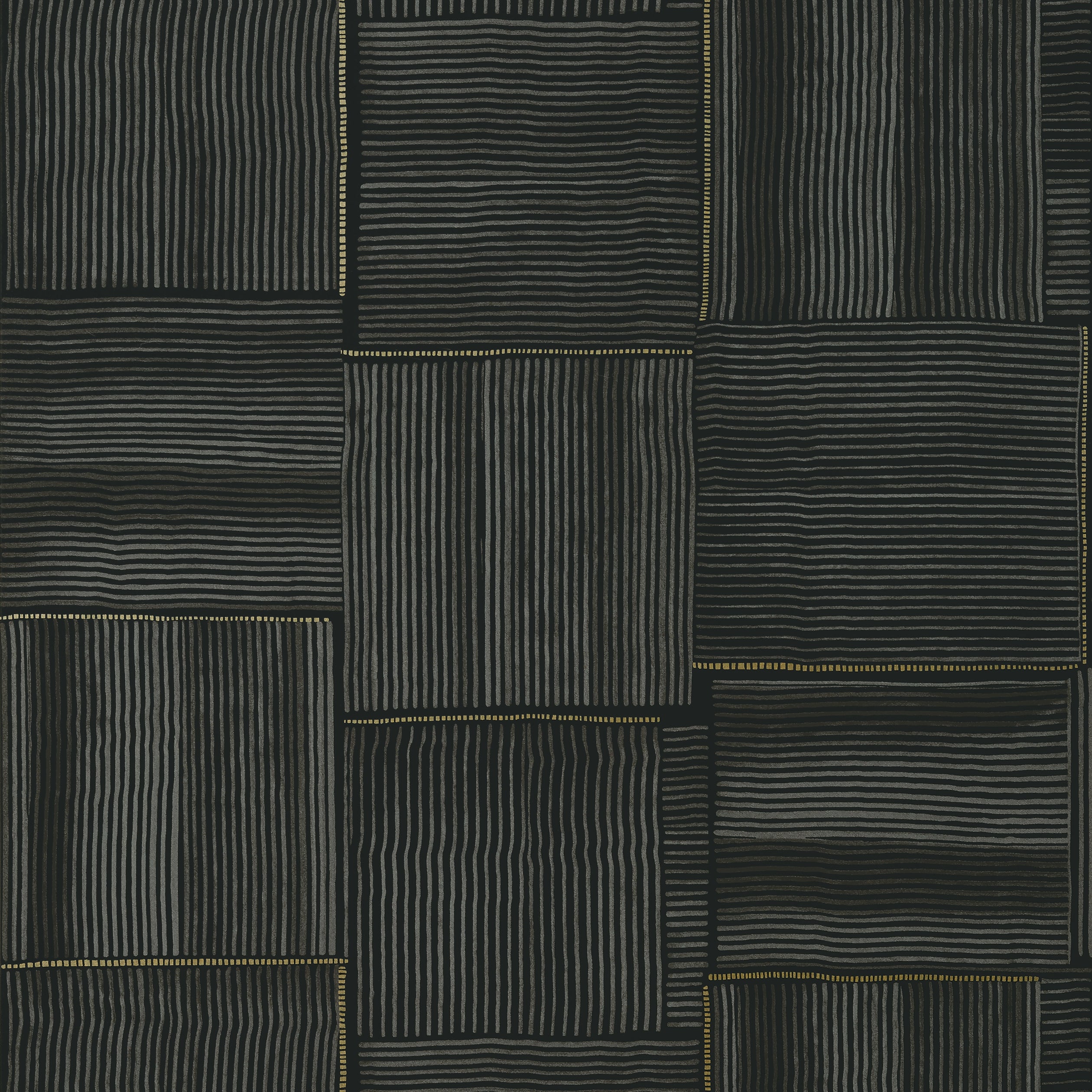 Thibaut Hayworth Behang T421 - Black