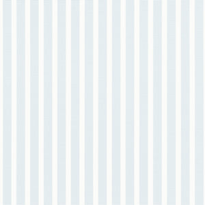 Thibaut Railway Stripe Behang T44035 - Light Blue