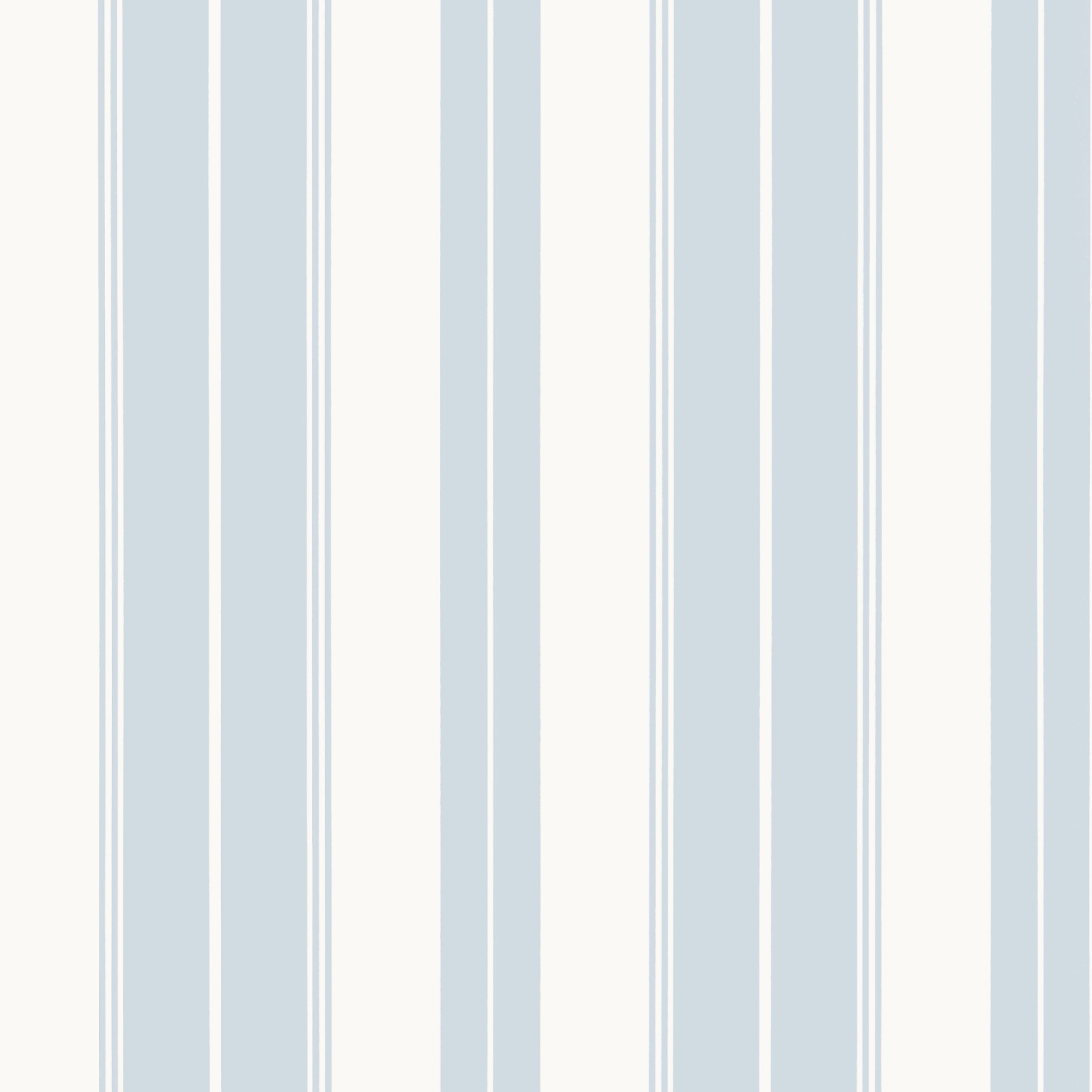 Thibaut Norfolk Stripe Behang T44044 - Light Blue
