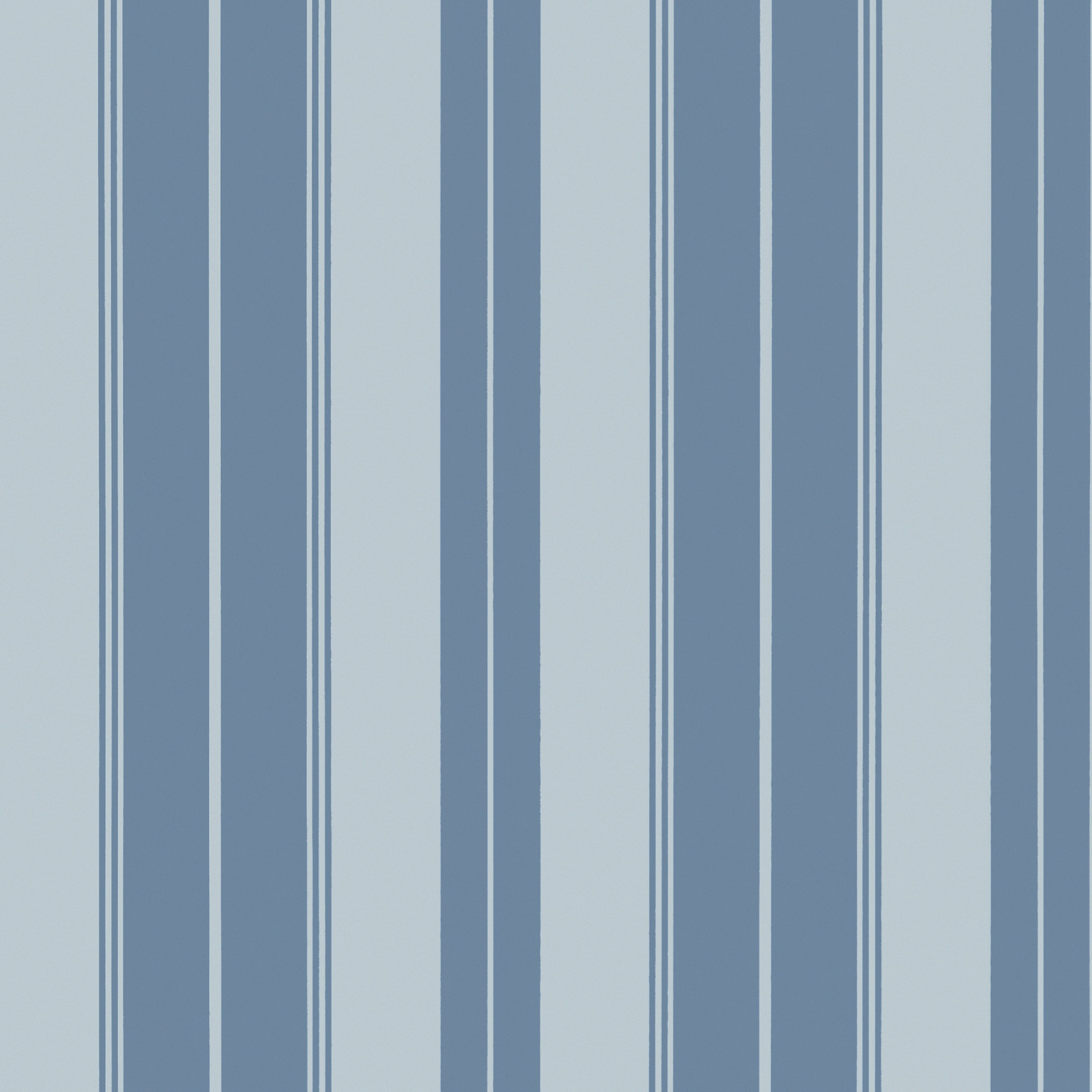 Thibaut Norfolk Stripe Behang T44046 - French Blue