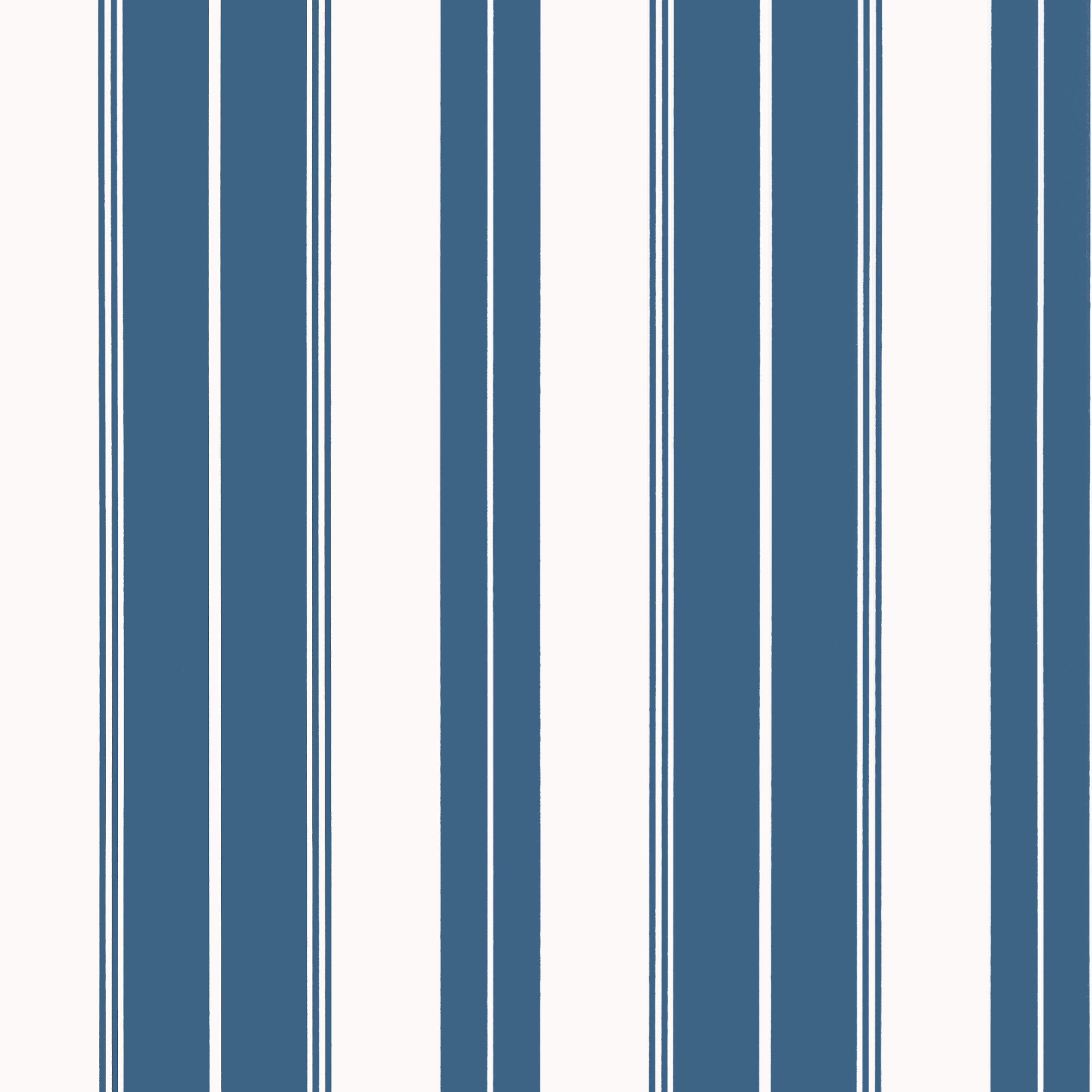 Thibaut Norfolk Stripe Behang T44047 - Navy