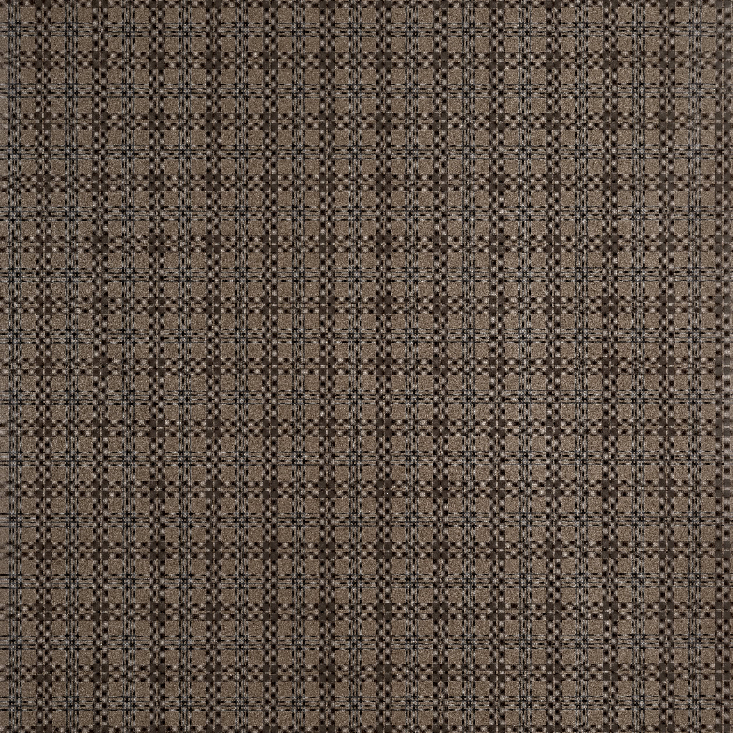 Thibaut Huntley Plaid Behang T44053 - Brown