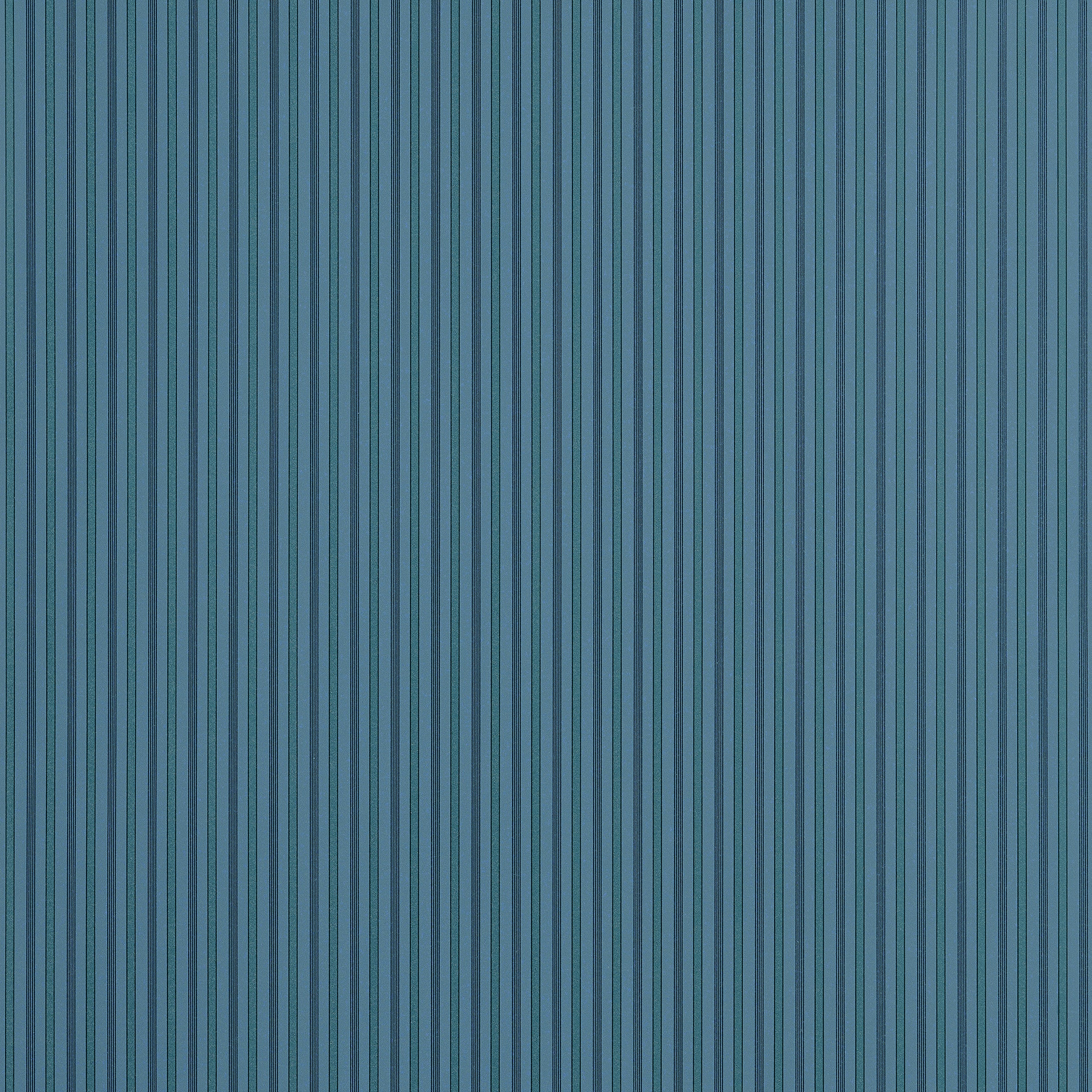 Thibaut Conner Stripe Behang T44063 - Peacock Blue
