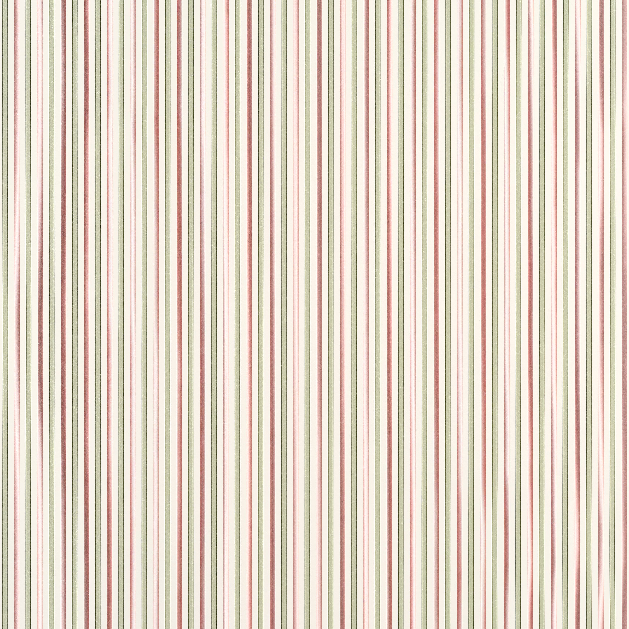 Thibaut Conner Stripe Behang T44064 - Green and Pink