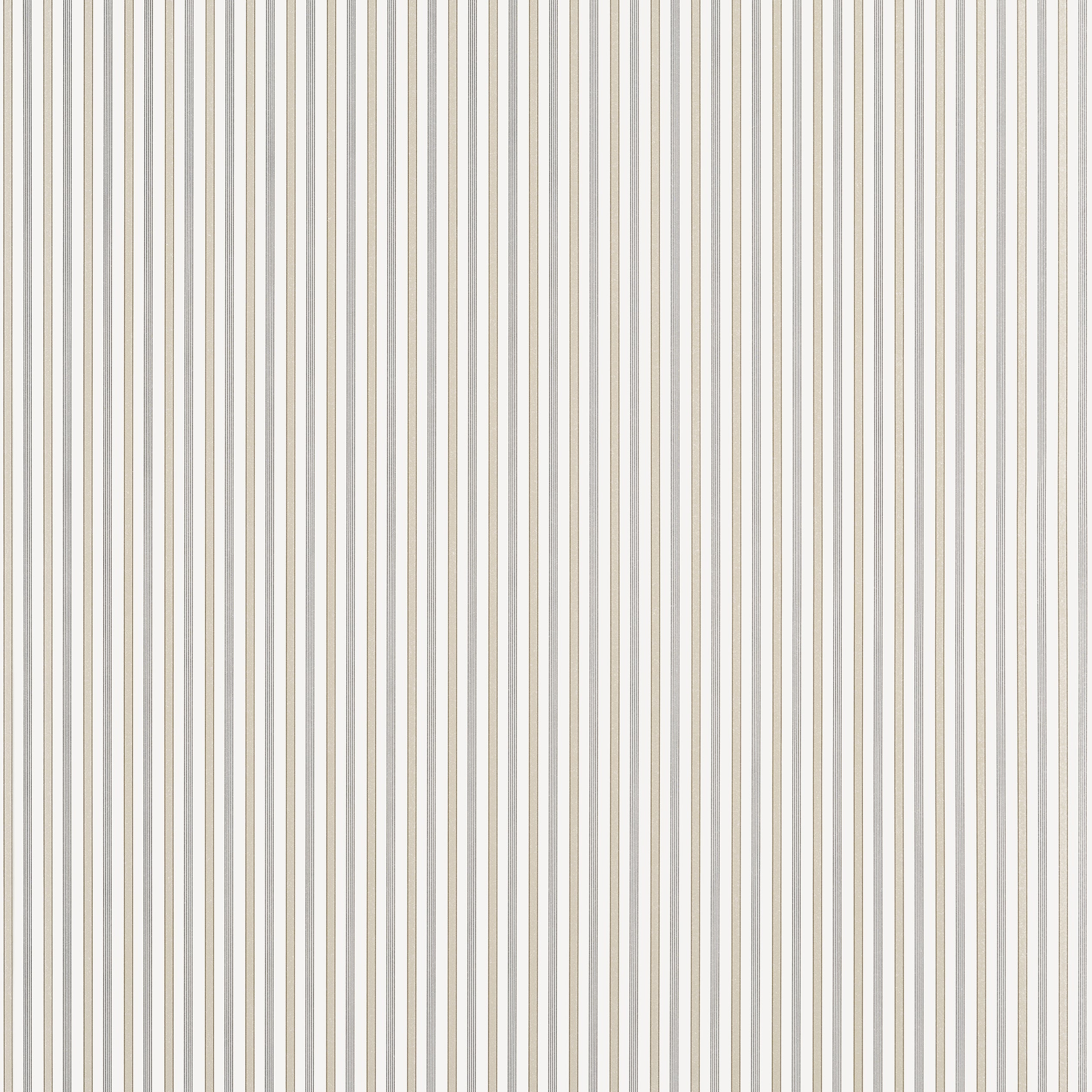 Thibaut Conner Stripe Behang T44065 - Beige and Grey