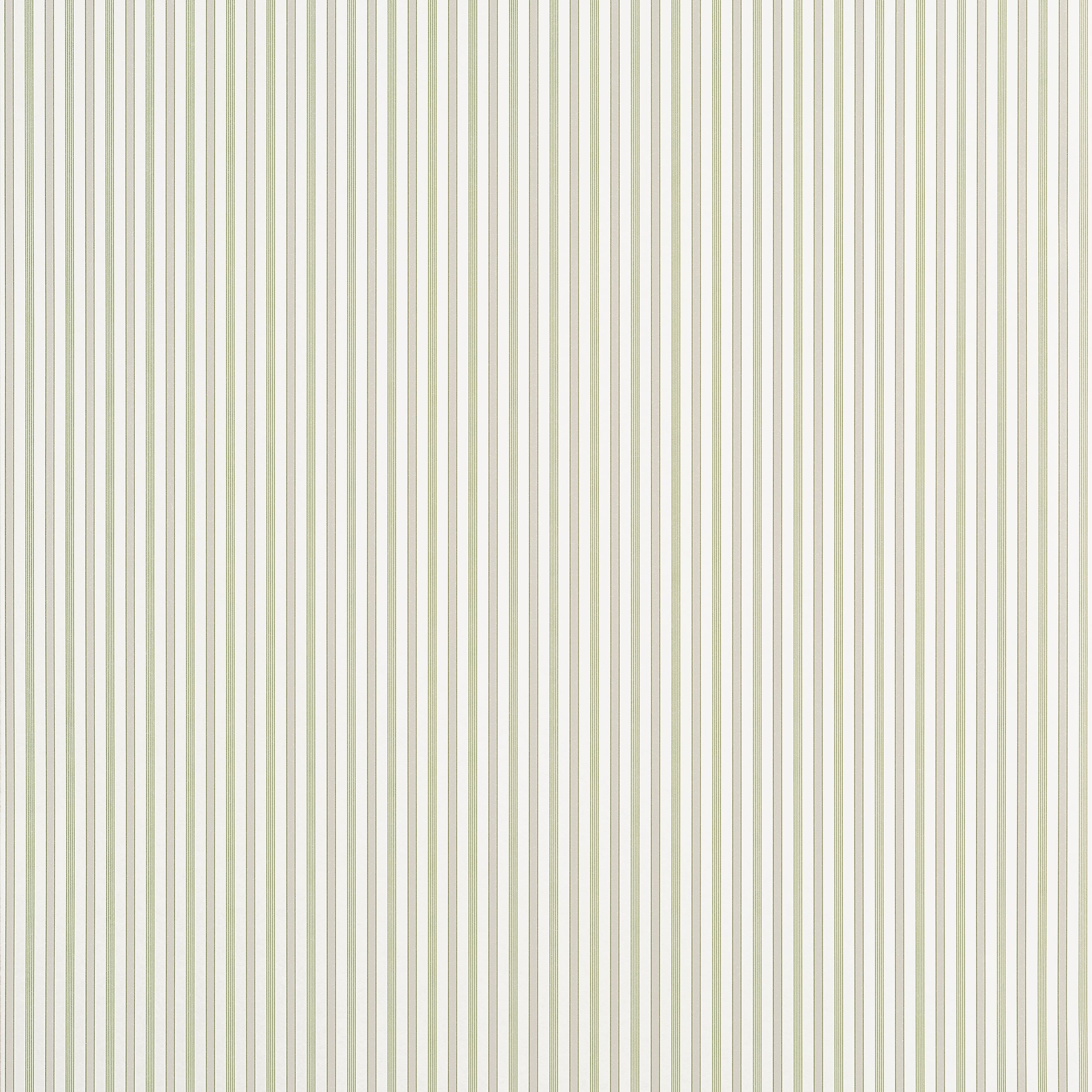 Thibaut Conner Stripe Behang T44066 - Green and Beige