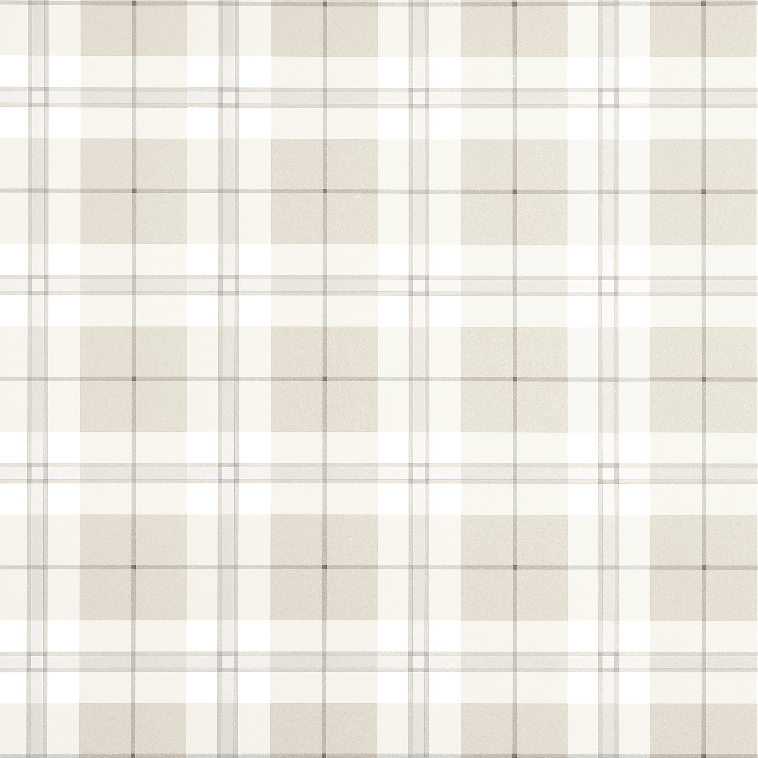 Thibaut Douglas Plaid Behang T44072 - Light Beige