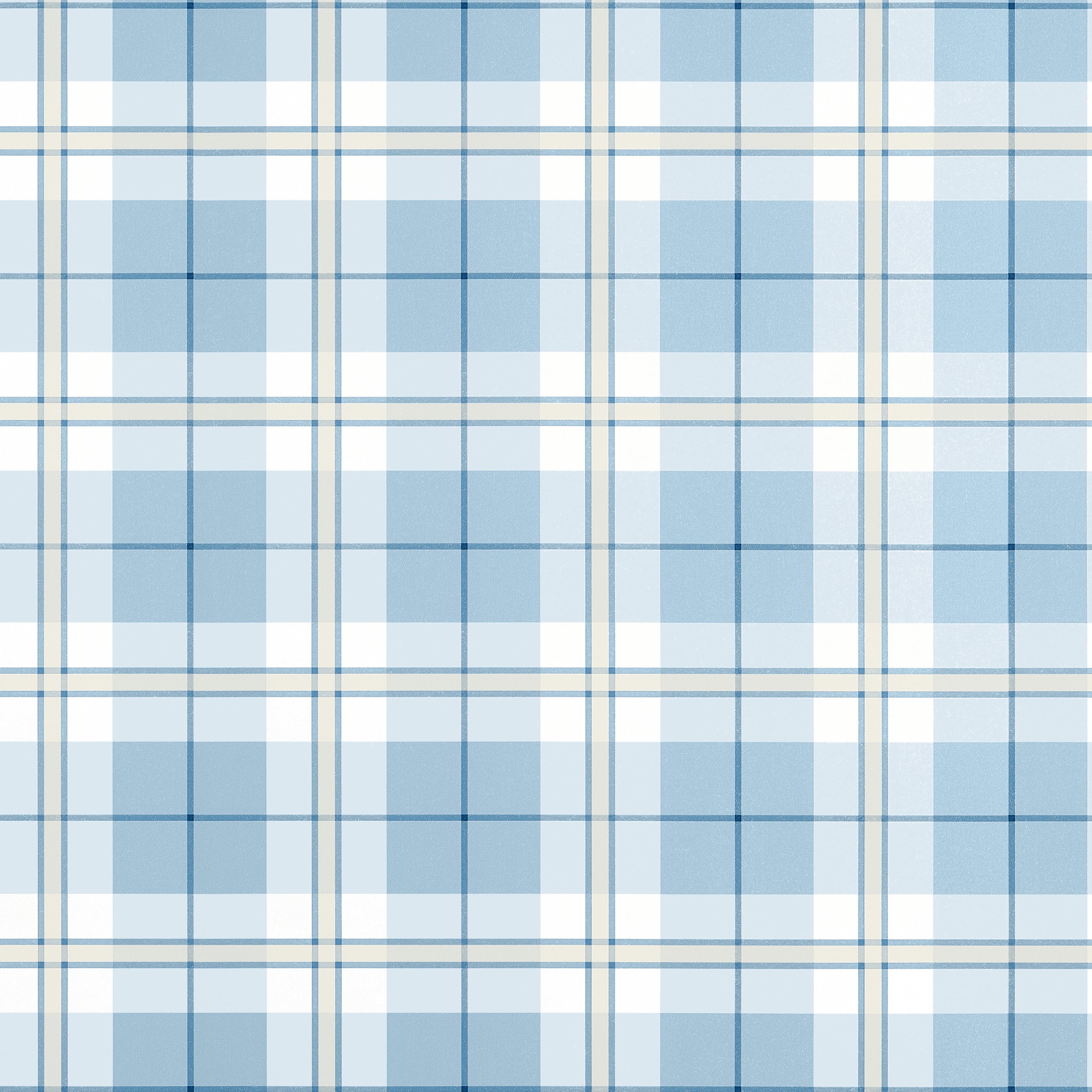 Thibaut Douglas Plaid Behang T44075 - Light Blue
