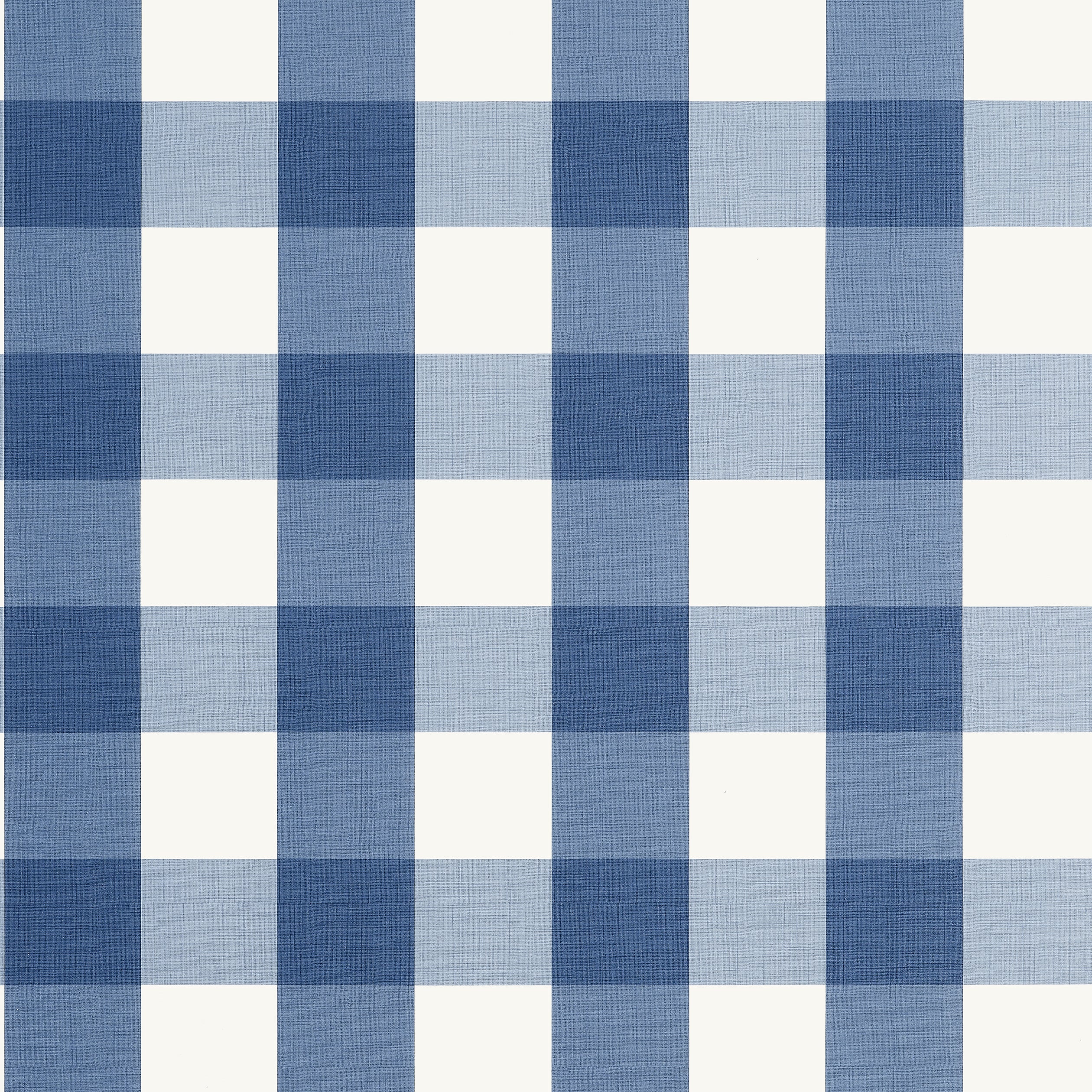 Thibaut Buffalo Check Behang T44077 - Navy