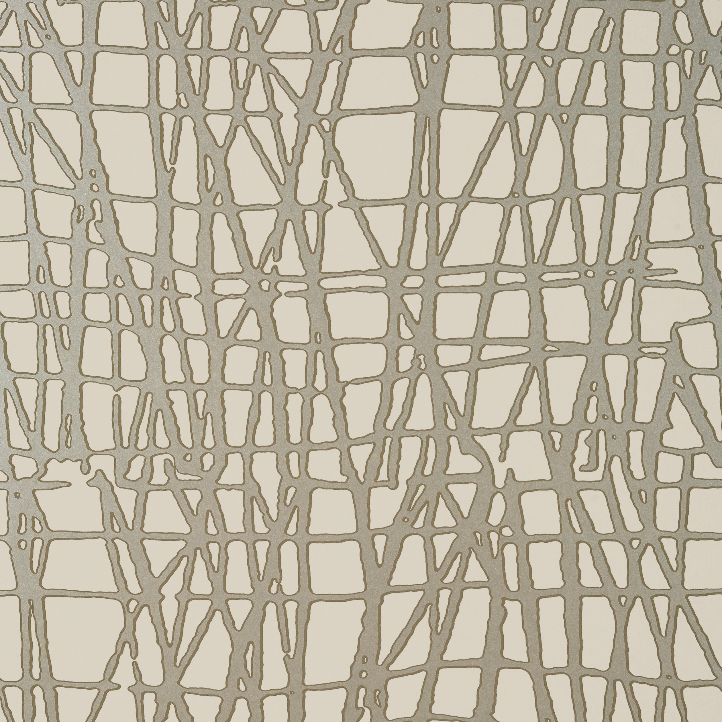 Thibaut Mori Behang T451 - Metallic Pewter