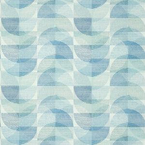 Thibaut Half Moon Behang T462 - Robin's Egg