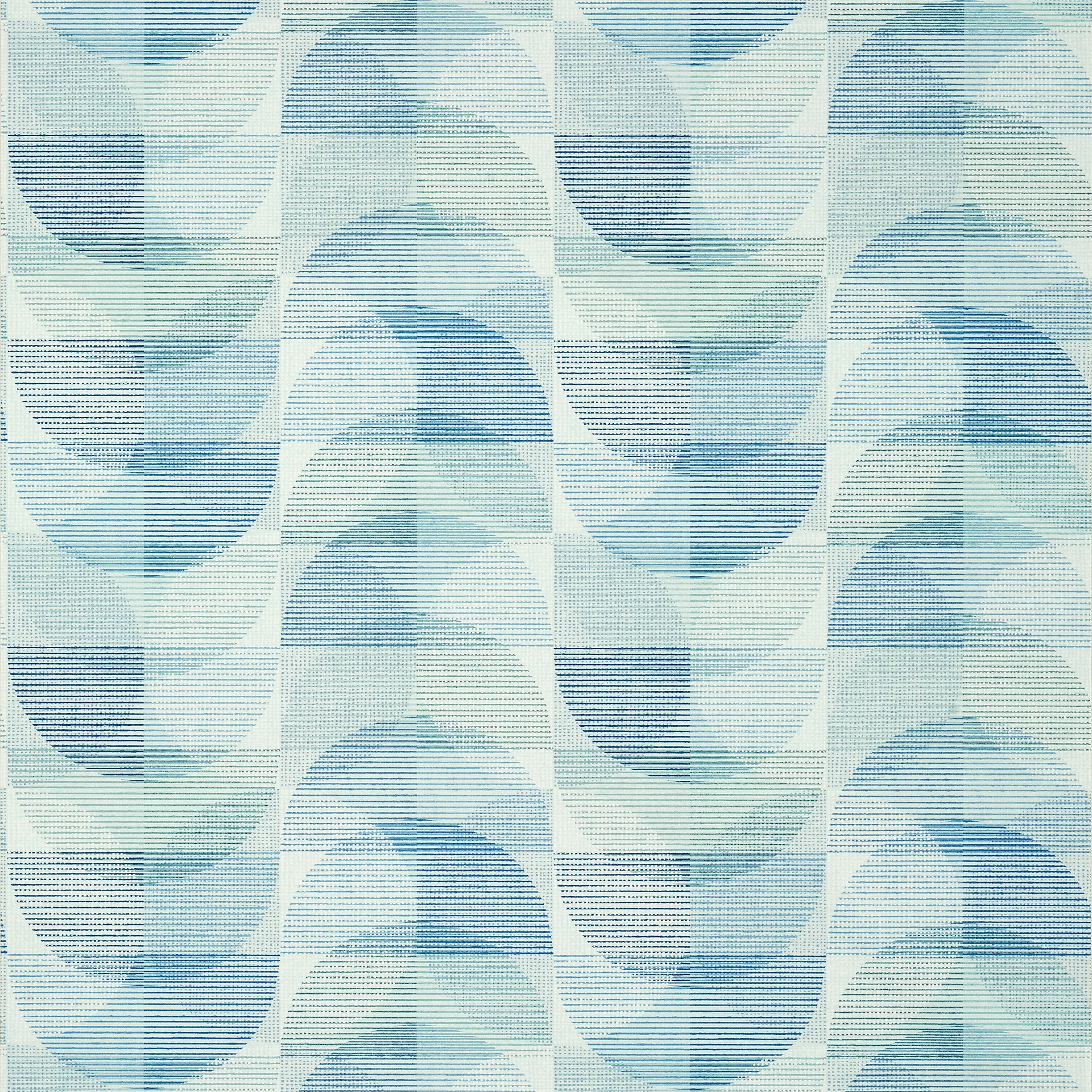 Thibaut Half Moon Behang T462 - Robin's Egg